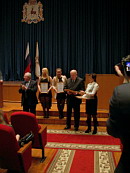 Вручение именной стипендии