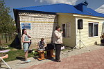 Волонтеры в селе Печи