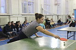 Соревнования по настольному теннису