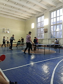 Соревнования по настольному теннису