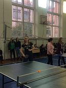 Соревнования по настольному теннису