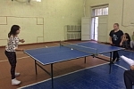 Соревнования по настольному теннису