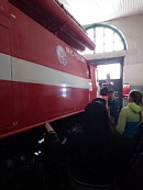 Экскурсия в пожарную часть города Лукоянова