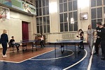 Соревнования по настольному теннису