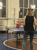 Соревнования по настольному теннису