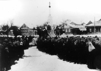 Крещение. Фотография А.В.Свешникова.