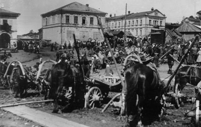 Магазин Урванцевых в центре. Фотография А.В.Свешникова.