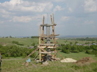 Строительство памятника 