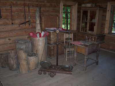 Комната в вотчинной конторе, фото Валова Н.А