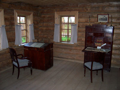 Комната в вотчинной конторе, фото Валова Н.А